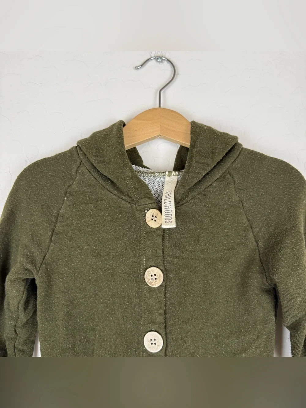 Childhoods Clothing Hooded Romper - fatigue - Picture 3 of 7